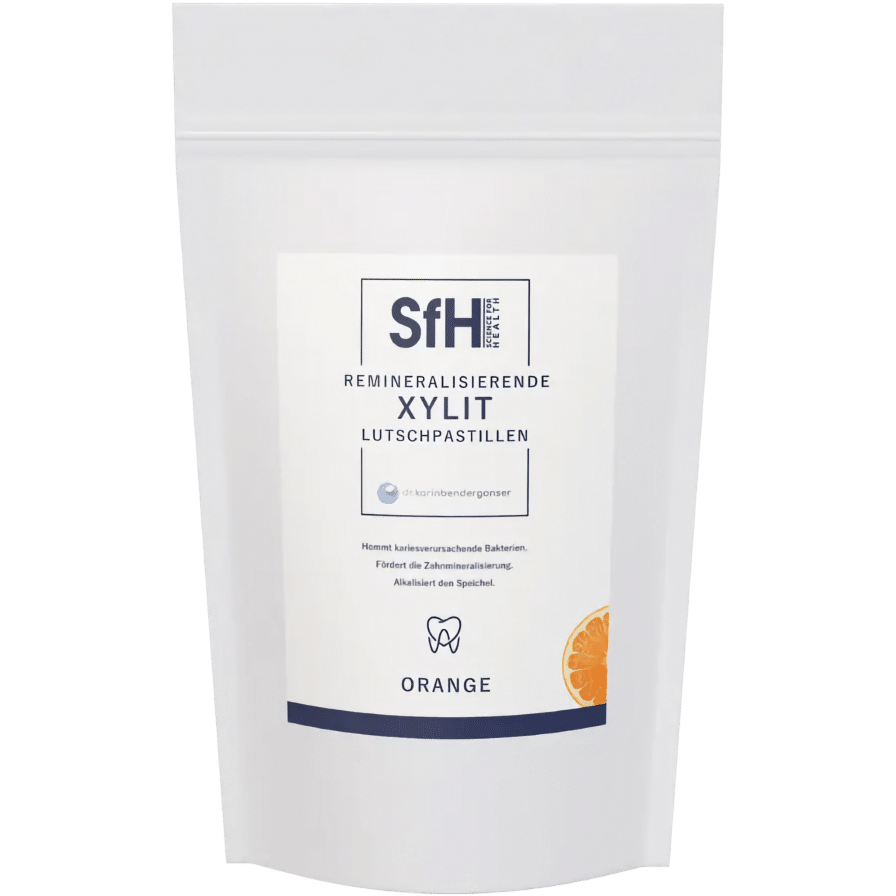 Xylit Lutschpastillen Orange