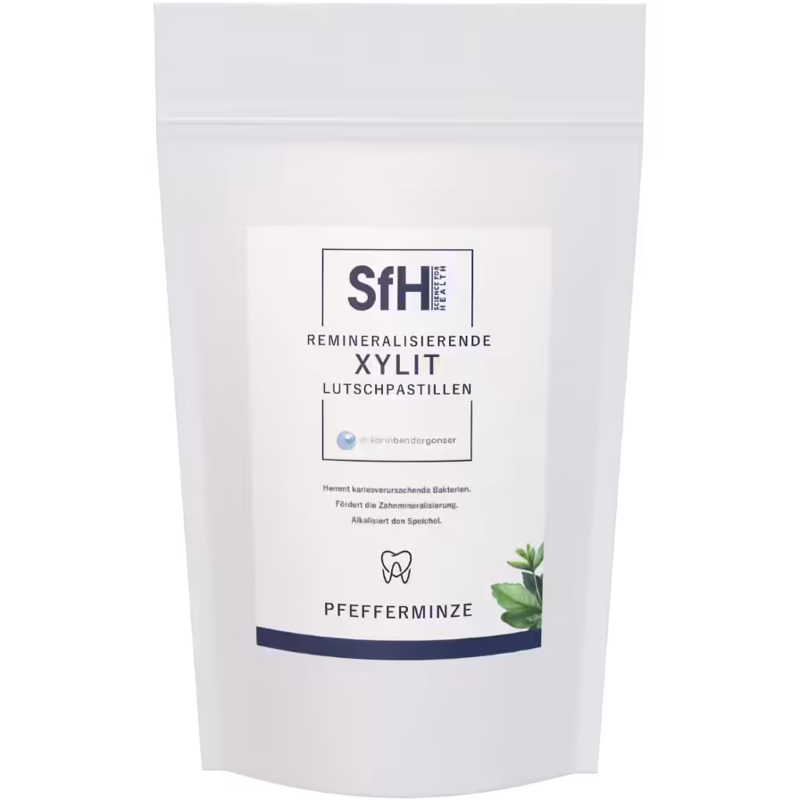 Xylit Lutschpastillen Pfefferminze